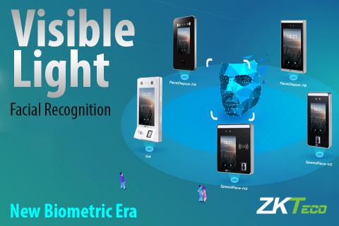 Visible light facial recognition terminal, new Biometric era